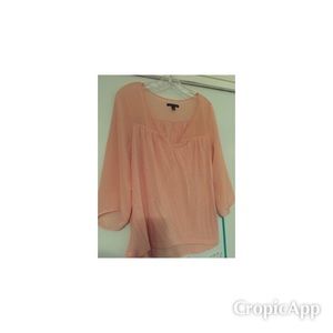 Pale pink blouse